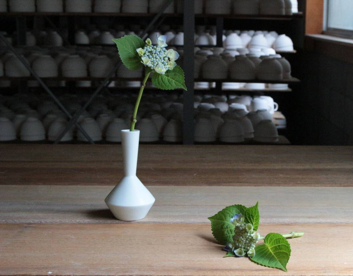 晋山窯 Frustum美濃燒陶瓷四色花瓶-家居佈置-晋山窯ヤマツ-七時雜貨 700zakka