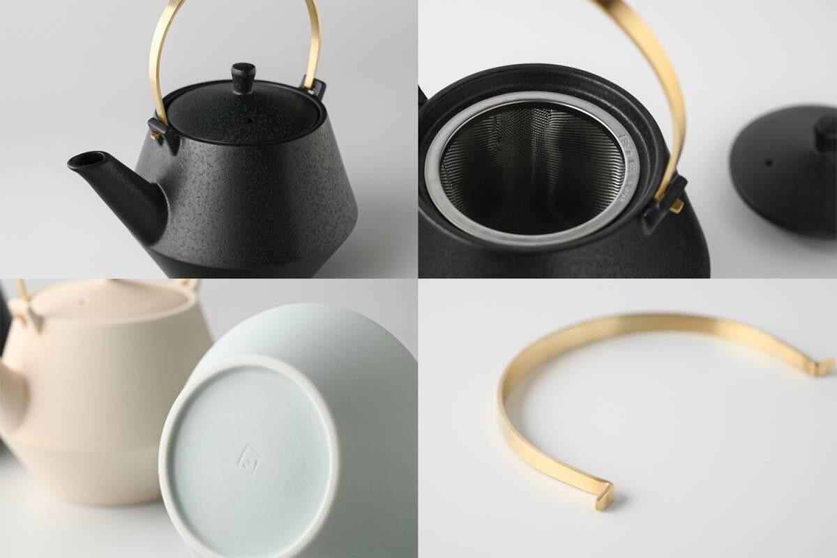 美濃燒|Frustum 陶瓷茶壺 黑釉-茶道具-晋山窯ヤマツ-七時雜貨 700zakka