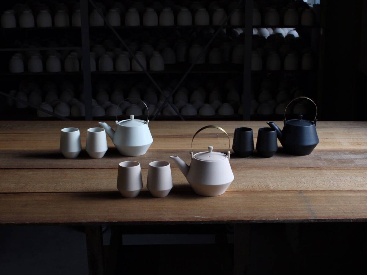晋山窯 Frustum美濃燒陶瓷高身茶杯 黑釉-杯壺器具-晋山窯ヤマツ-七時雜貨 700zakka