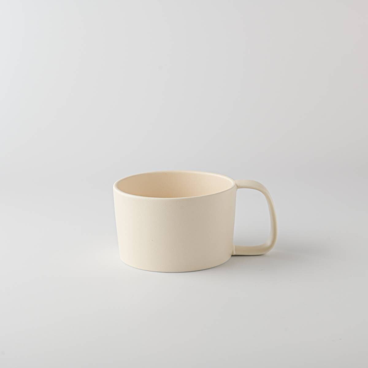 晋山窯KONARE Moment美濃燒陶瓷馬克杯 白色-杯壺器具-晋山窯ヤマツ-七時雜貨 700zakka