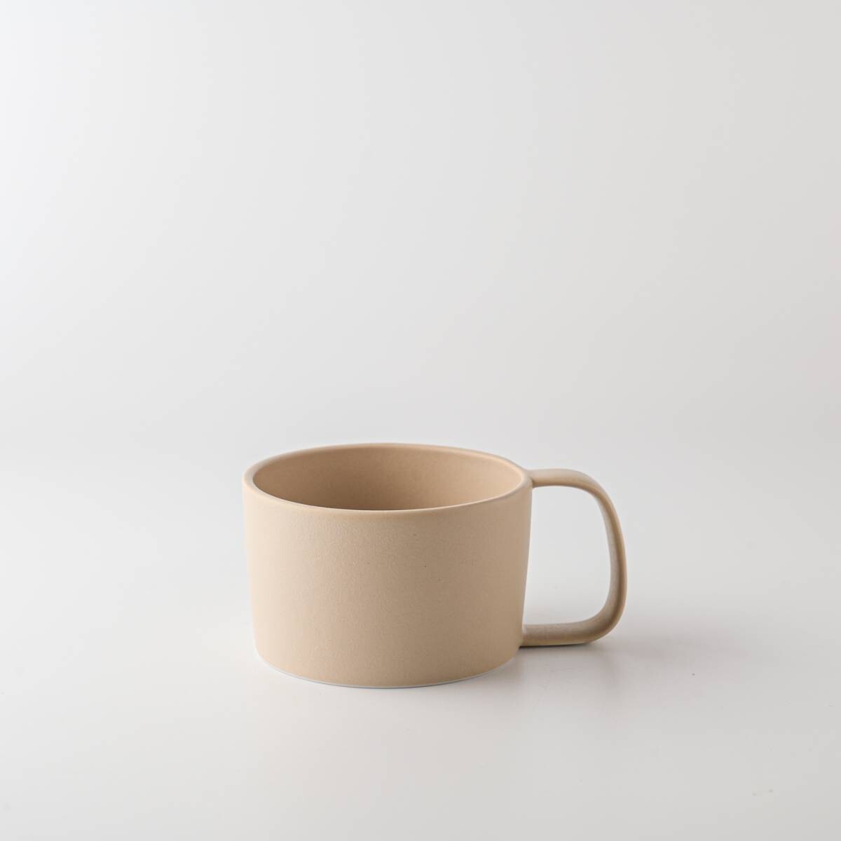 晋山窯KONARE Moment美濃燒陶瓷馬克杯 米色-杯壺器具-晋山窯ヤマツ-七時雜貨 700zakka
