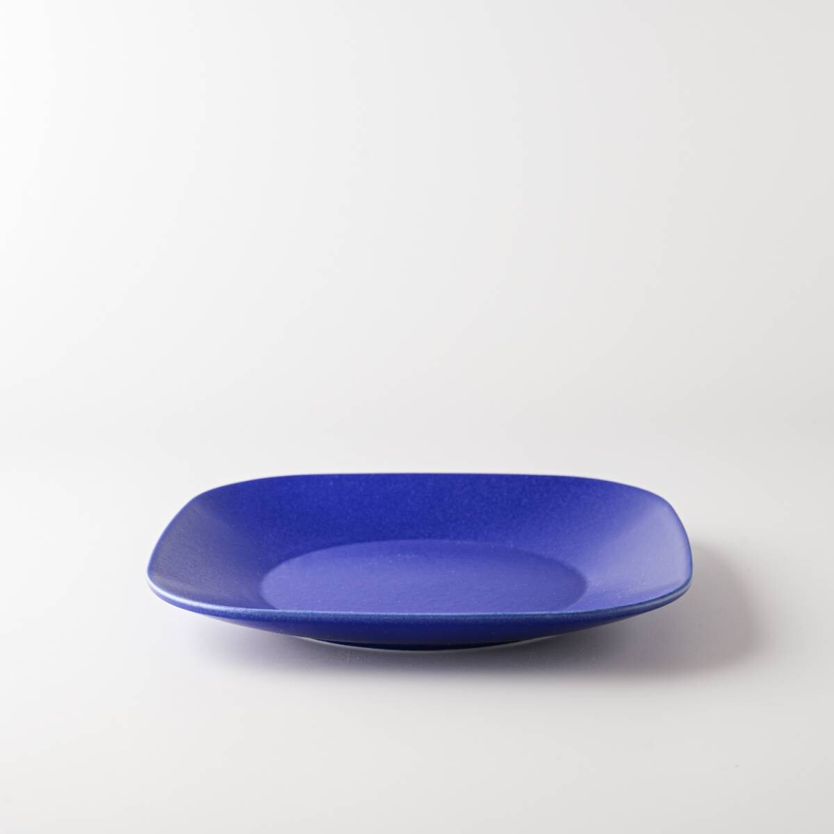 美濃燒|KONARE Moment 陶瓷方形碟 藍色-餐桌食器-晋山窯ヤマツ-七時雜貨 700zakka