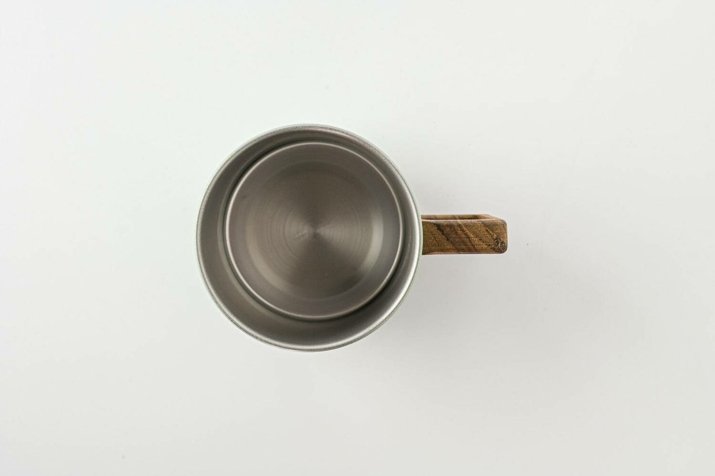 Wedraw by Sea 不鏽鋼木柄馬克杯 狗-杯壺器具-高桑金属-七時雜貨 700zakka