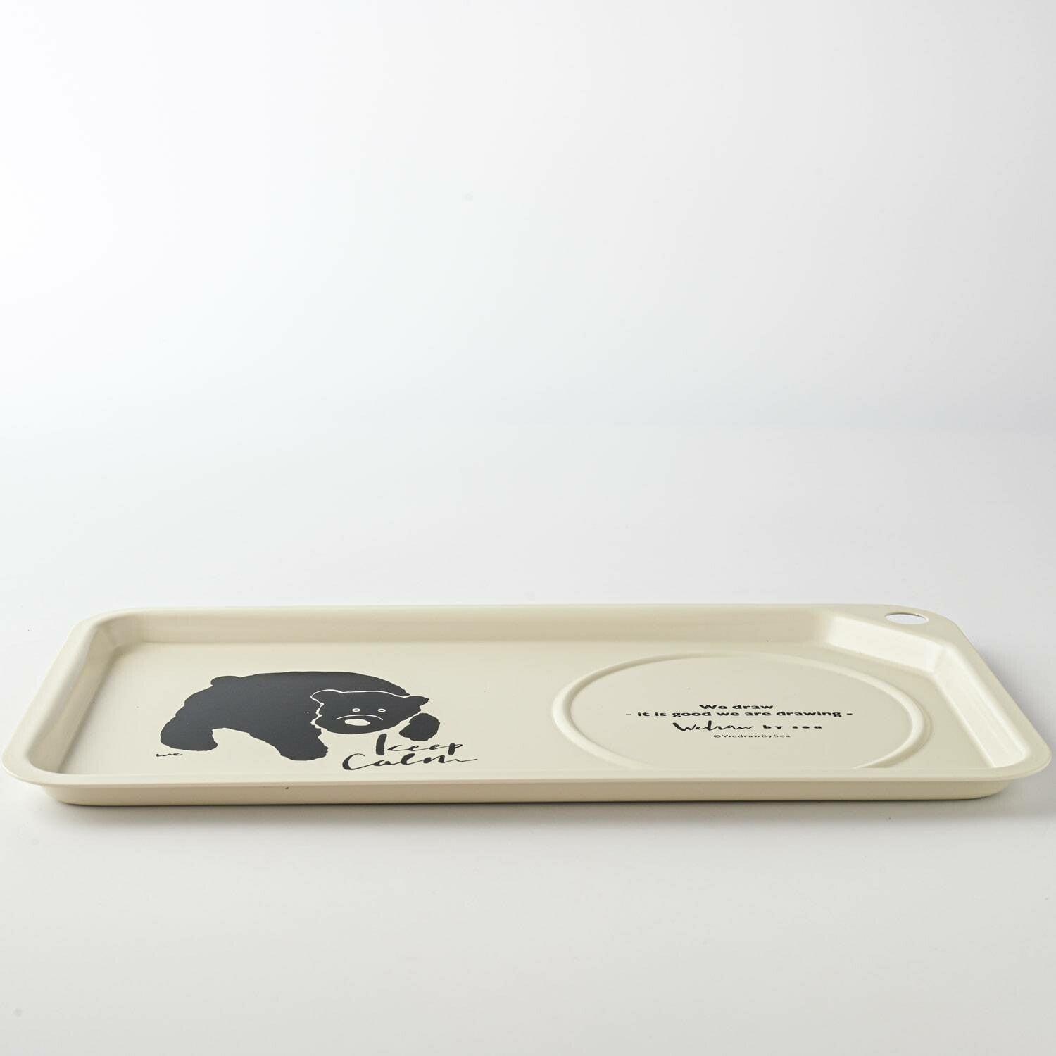 Wedraw by Sea 鋁製托盤 熊-餐桌食器-高桑金属-七時雜貨 700zakka