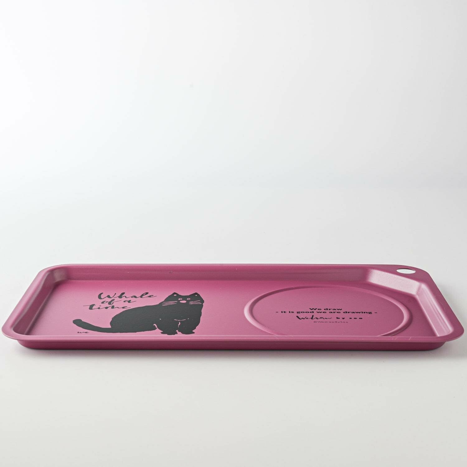 Wedraw by Sea 鋁製托盤 貓-餐桌食器-高桑金属-七時雜貨 700zakka