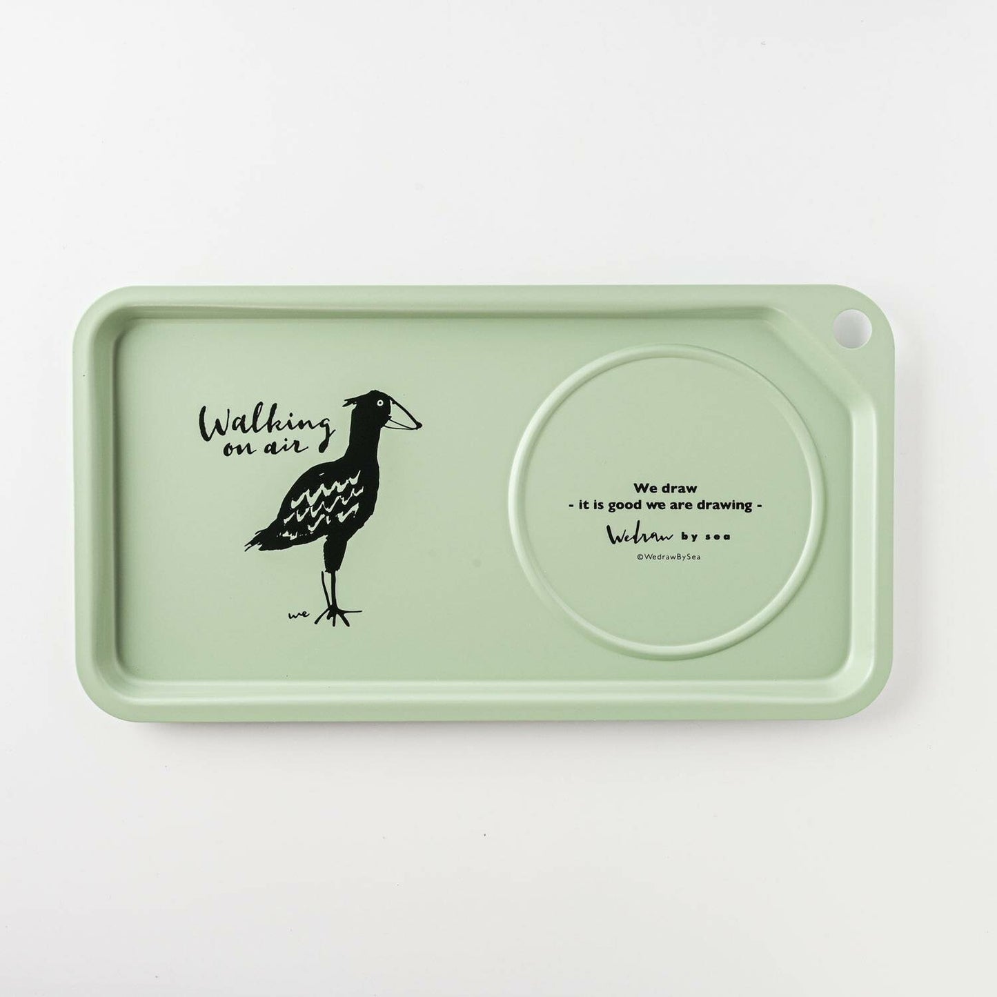 Wedraw by Sea 鋁製托盤 鳥-餐桌食器-高桑金属-七時雜貨 700zakka