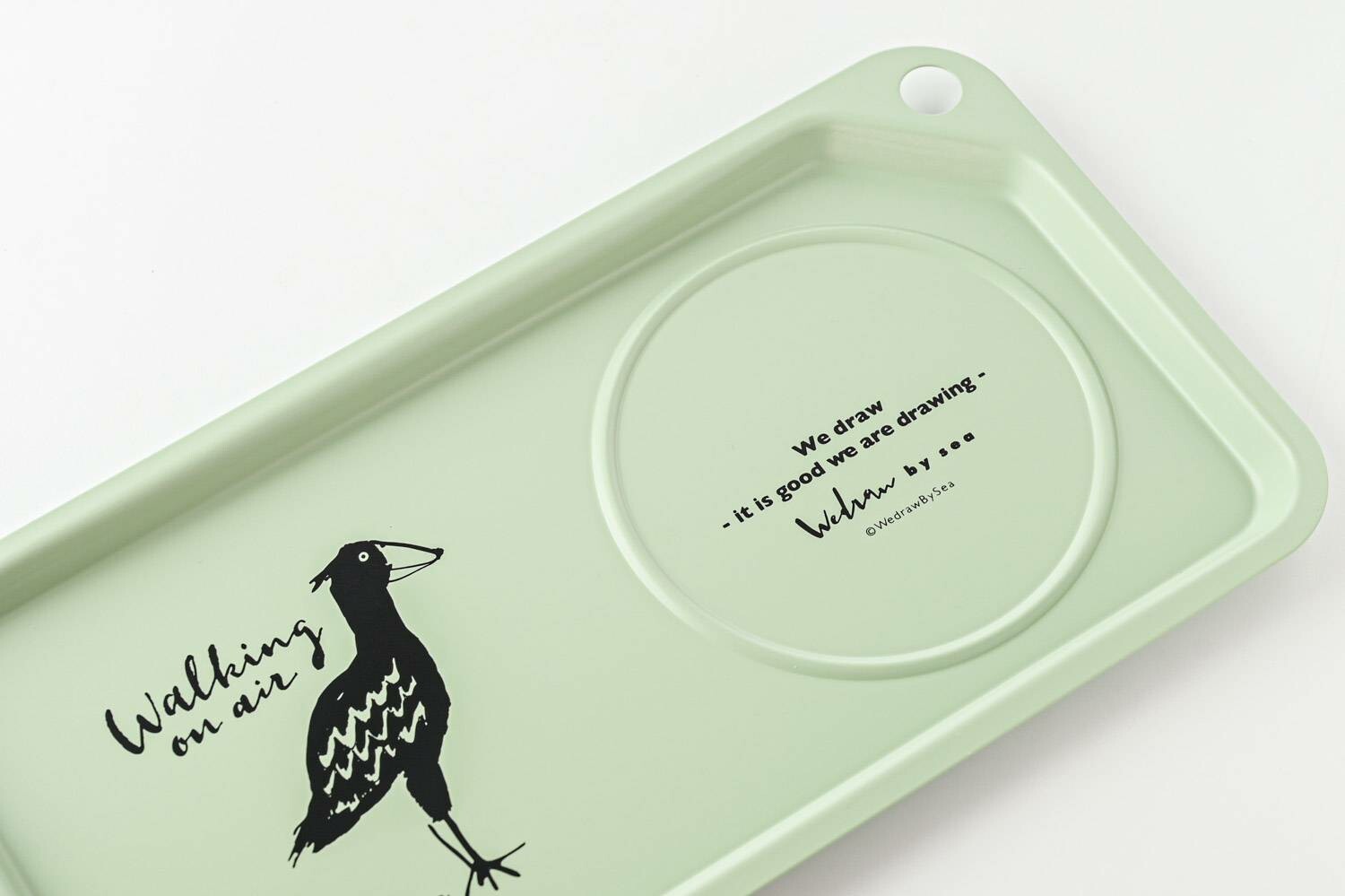 Wedraw by Sea 鋁製托盤 鳥-餐桌食器-高桑金属-七時雜貨 700zakka