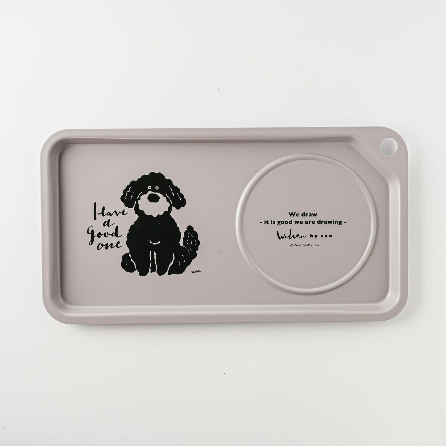 Wedraw by Sea 鋁製托盤 狗-餐桌食器-高桑金属-七時雜貨 700zakka