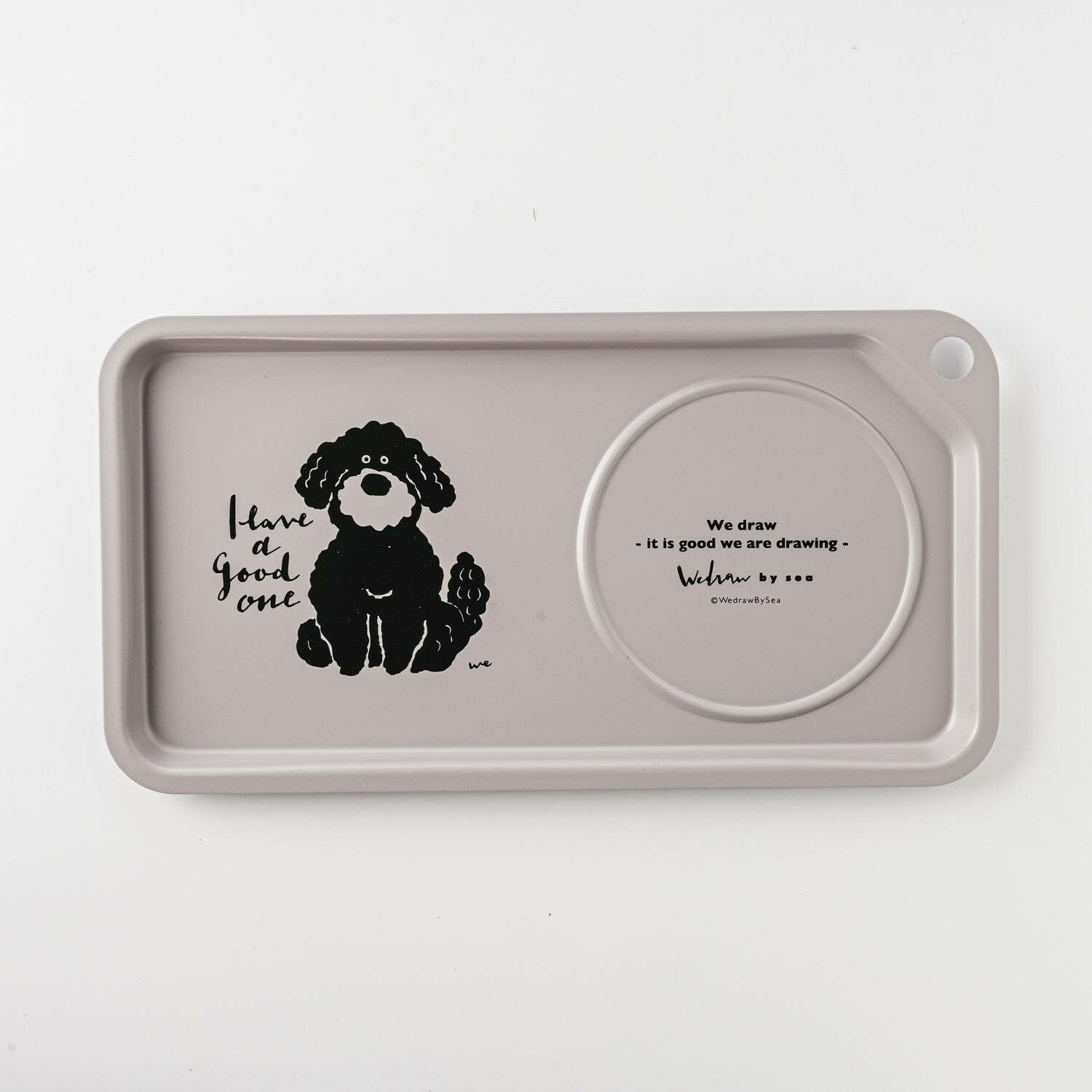 Wedraw by Sea 鋁製托盤 狗-餐桌食器-高桑金属-七時雜貨 700zakka