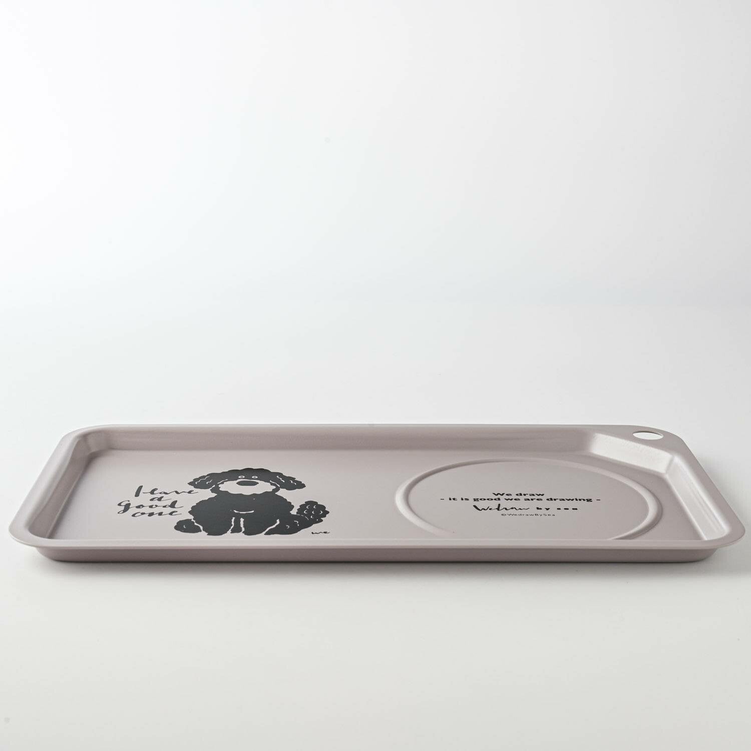 Wedraw by Sea 鋁製托盤 狗-餐桌食器-高桑金属-七時雜貨 700zakka