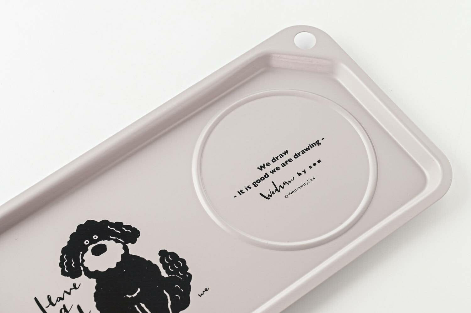 Wedraw by Sea 鋁製托盤 狗-餐桌食器-高桑金属-七時雜貨 700zakka