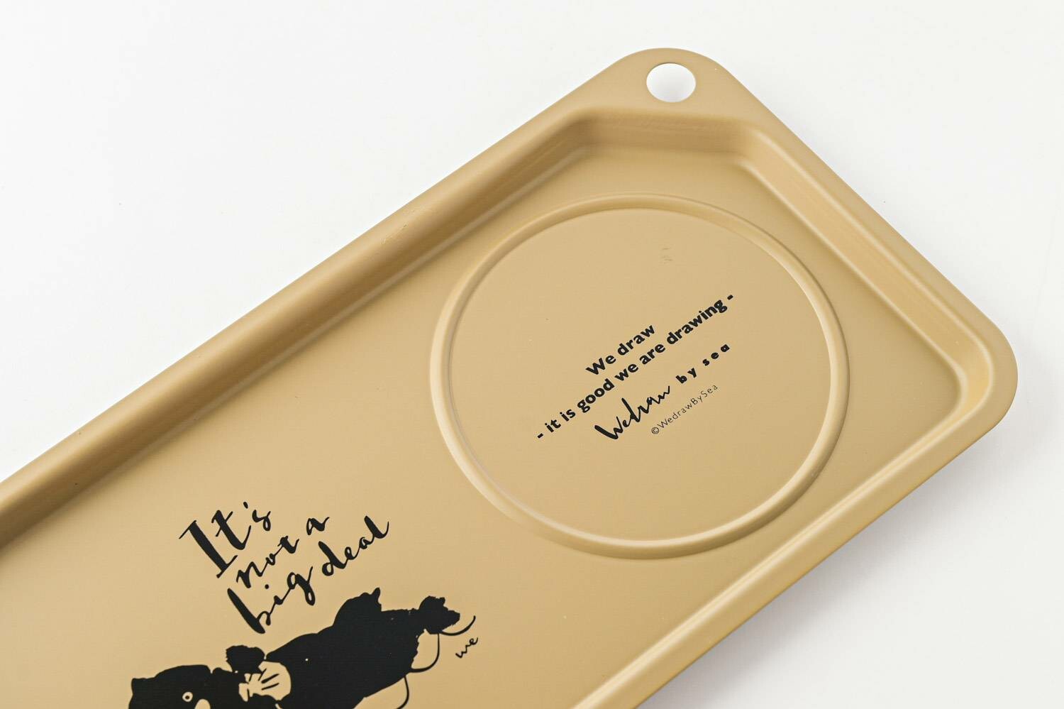 Wedraw by Sea 鋁製托盤 海獺-餐桌食器-高桑金属-七時雜貨 700zakka