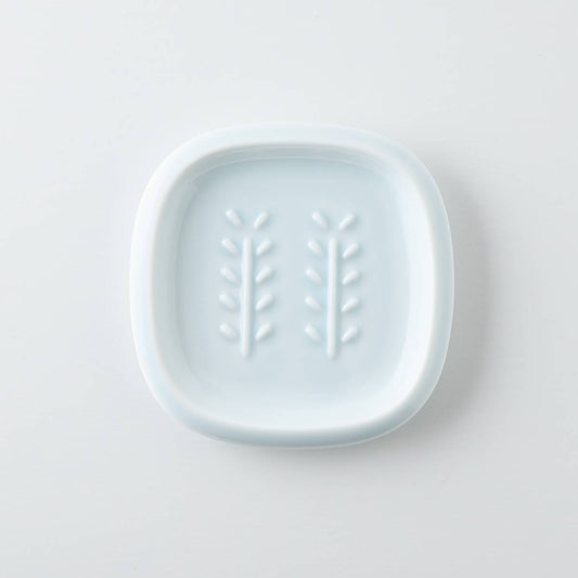 美濃燒|Crust陶瓷肥皂小碟 青磁-浴室用品-深山 miyama-七時雜貨 700zakka