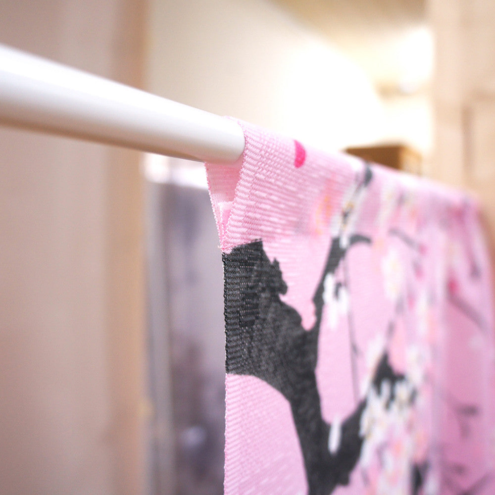 日式門簾|垂枝櫻花-家居佈置-COSMOS-七時雜貨 700zakka