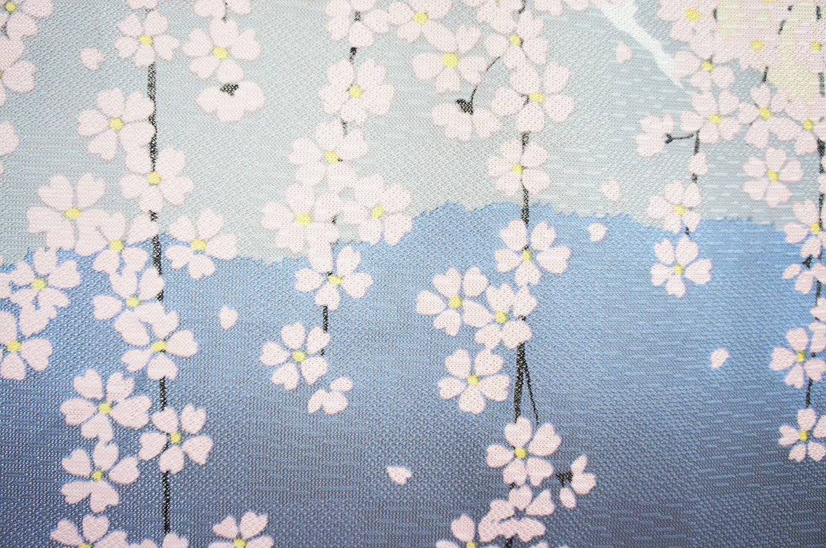 日式門簾|春季富士山-家居佈置-COSMOS-七時雜貨 700zakka