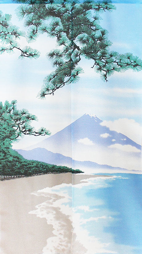 日式門簾|夏季富士山-家居佈置-COSMOS-七時雜貨 700zakka