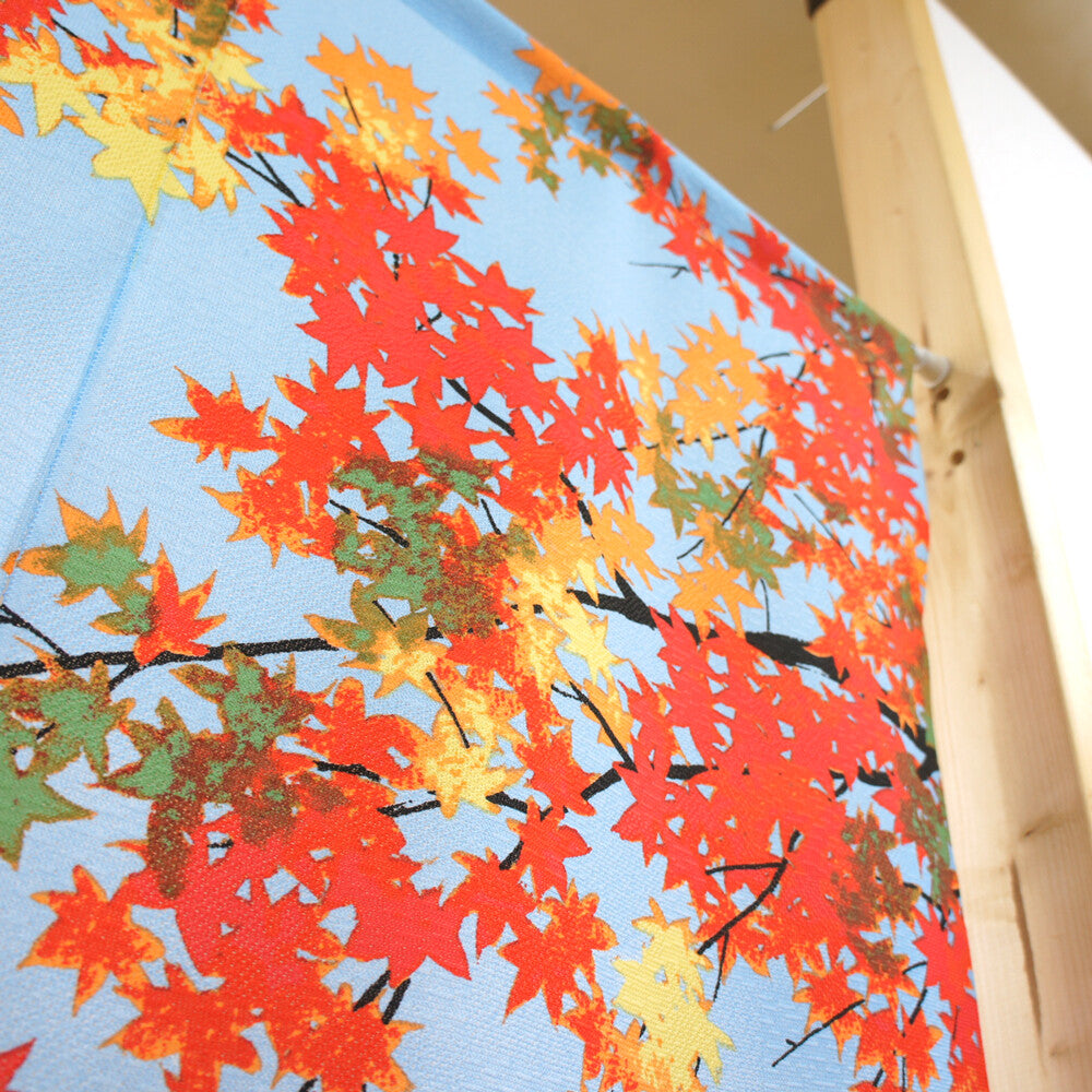 日式門簾|秋季富士山-家居佈置-COSMOS-七時雜貨 700zakka