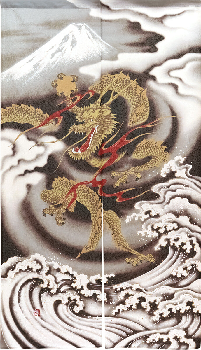 日式門簾|五爪神龍-家居佈置-COSMOS-七時雜貨 700zakka