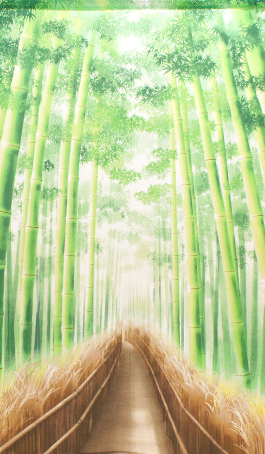 日式門簾|京都嵐山竹林道-家居佈置-COSMOS-七時雜貨 700zakka