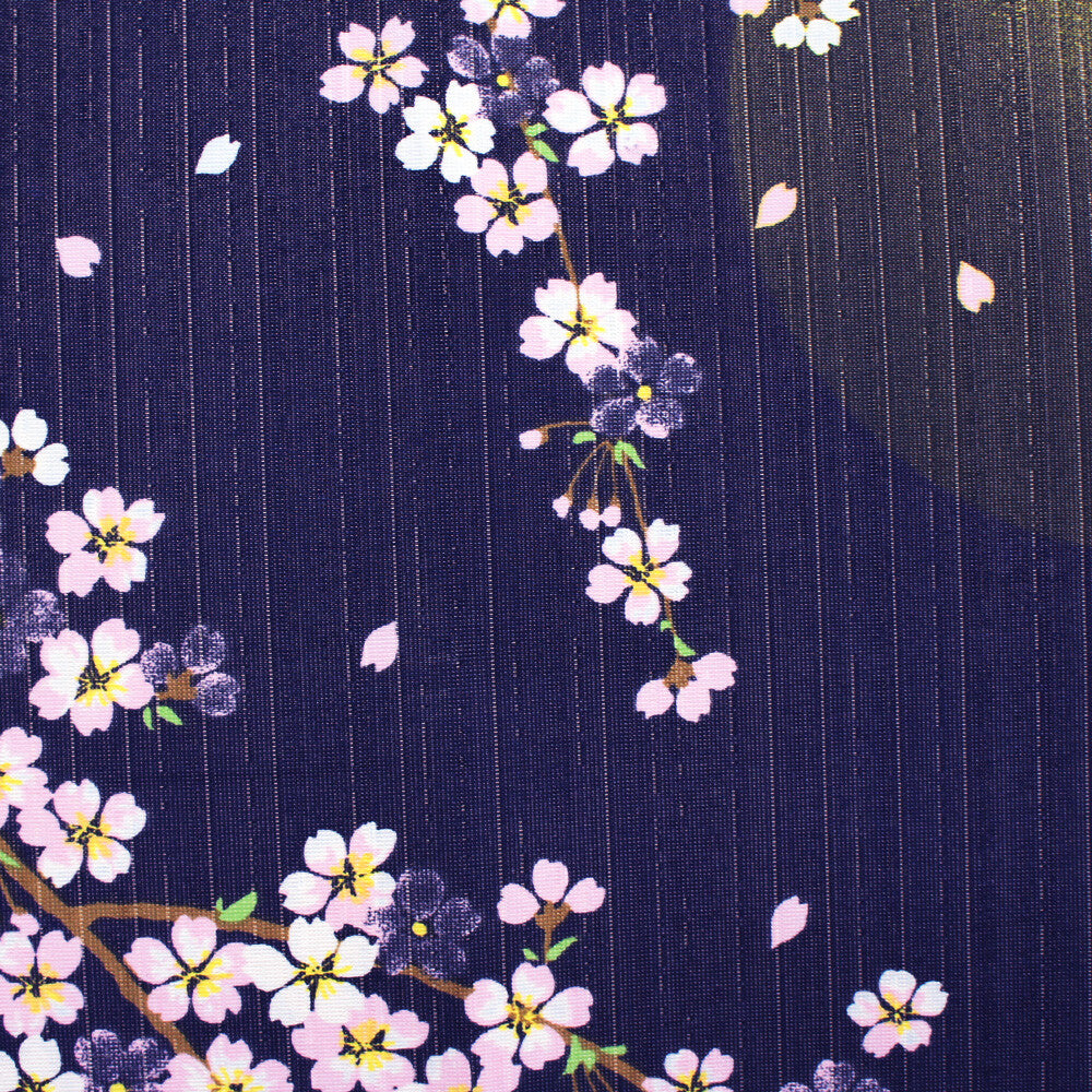 日式門簾|障子夜櫻-家居佈置-COSMOS-七時雜貨 700zakka