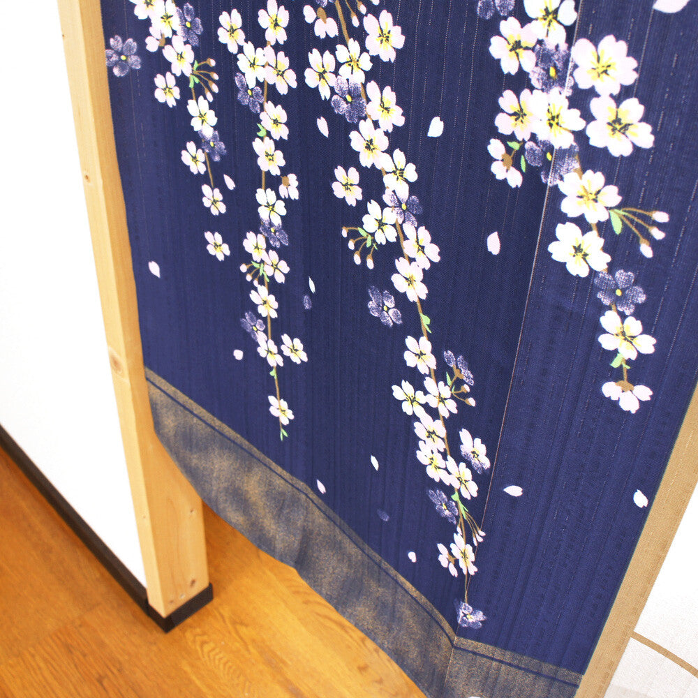 日式門簾|障子夜櫻-家居佈置-COSMOS-七時雜貨 700zakka