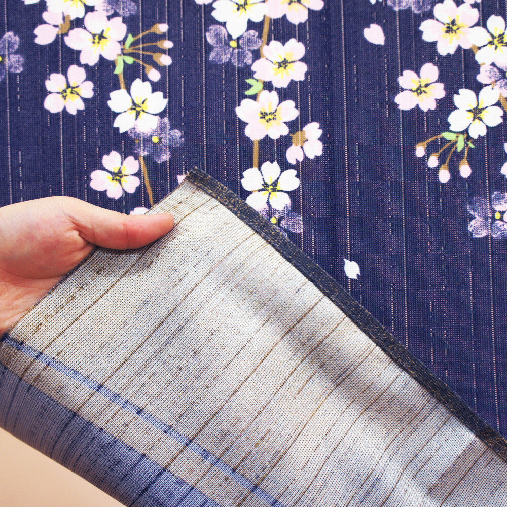 日式門簾|障子夜櫻-家居佈置-COSMOS-七時雜貨 700zakka