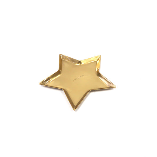 in bloom|仿黃銅鐵製星星托盤-家居佈置-Creer-七時雜貨 700zakka