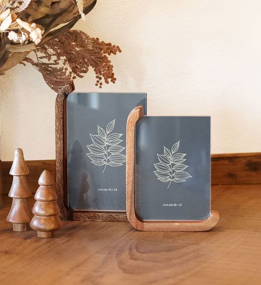 NEIN MARKE|天然雨木L型相框-家居佈置-Creer-七時雜貨 700zakka