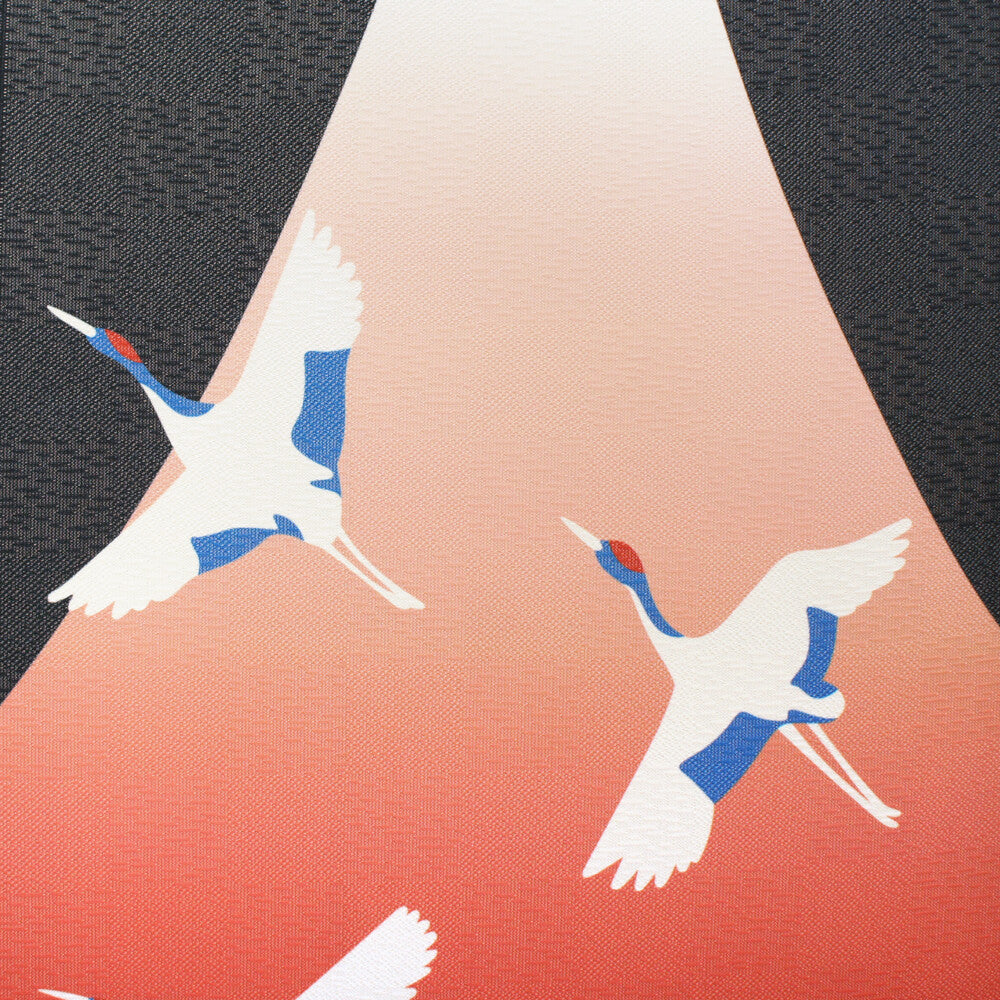 日式門簾|寿鶴千年-家居佈置-COSMOS-七時雜貨 700zakka