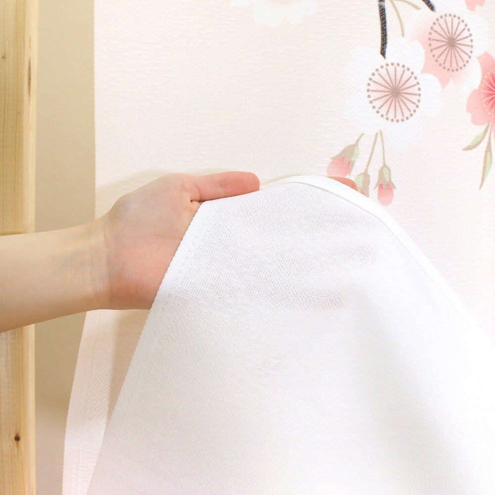 日式門簾|淡櫻-家居佈置-COSMOS-七時雜貨 700zakka