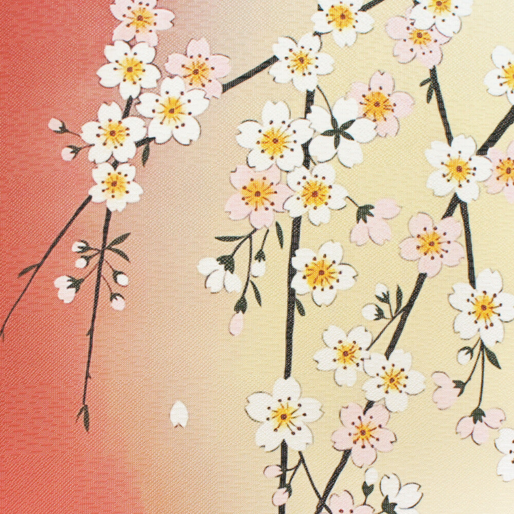 日式門簾|垂枝櫻花與月亮-家居佈置-COSMOS-七時雜貨 700zakka