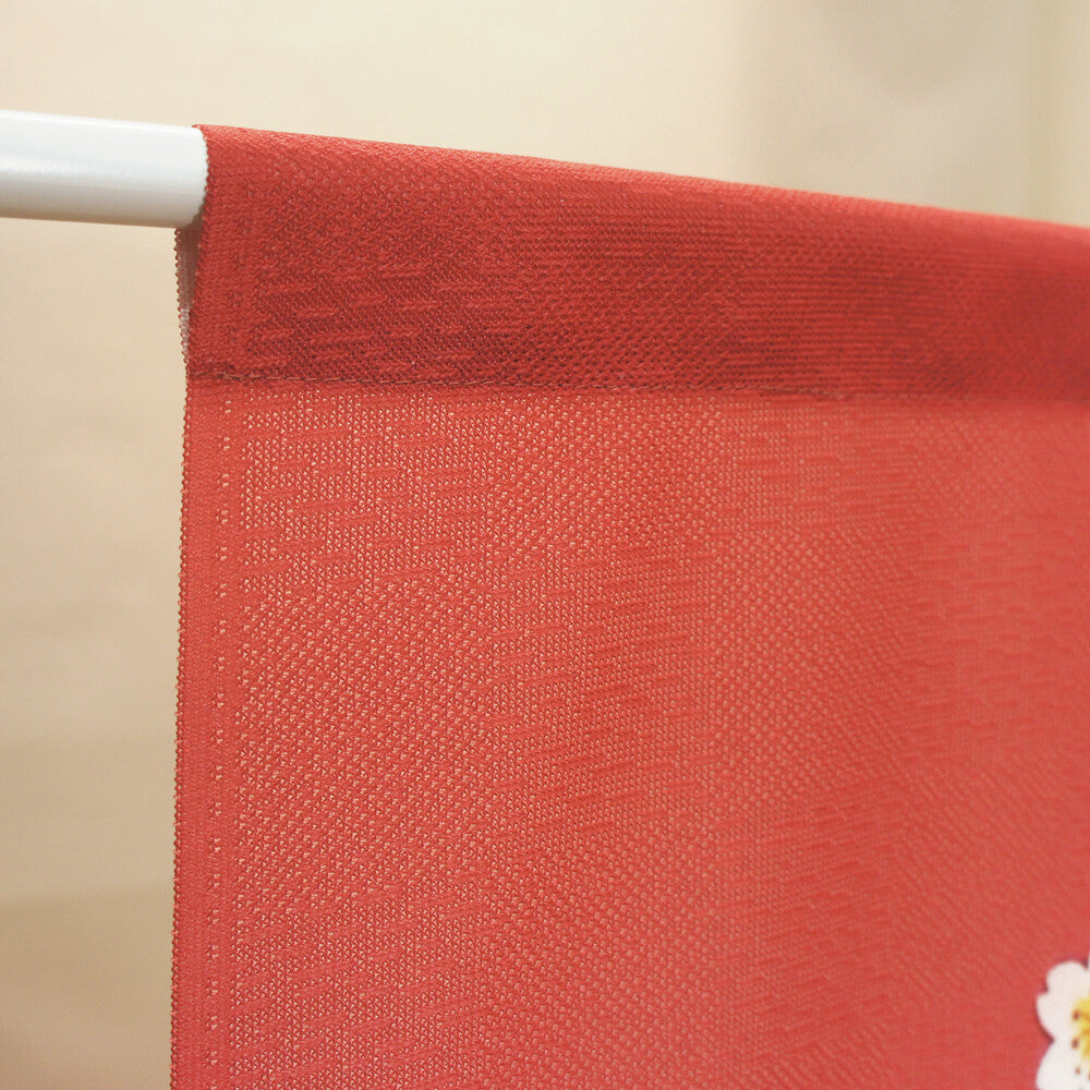 日式門簾|垂枝櫻花與月亮-家居佈置-COSMOS-七時雜貨 700zakka