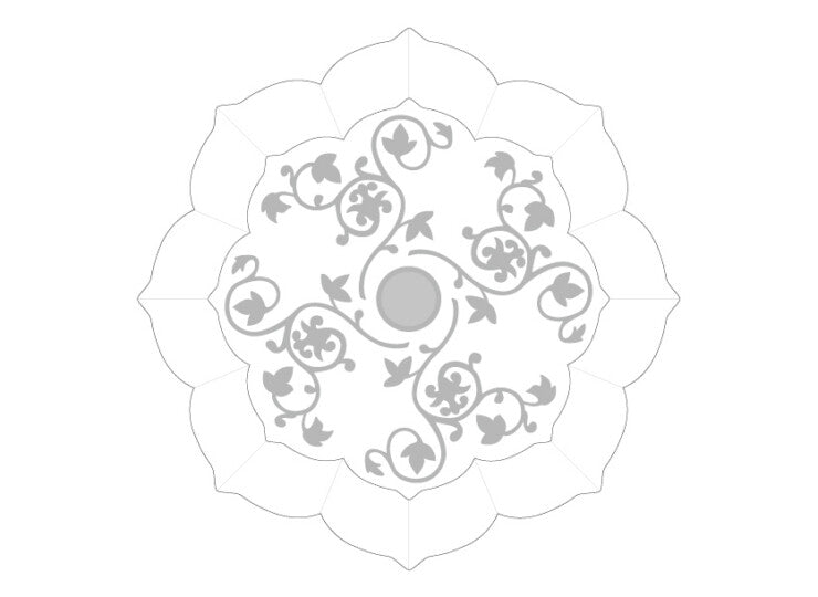 美濃燒|楽.gaku 八稜鏡浮雕醬油碟 白磁-餐桌食器-深山 miyama-七時雜貨 700zakka