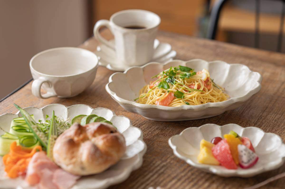 美濃燒｜Rinka 輪花陶瓷湯杯 白練-杯壺器具-カネコ小兵製陶所-七時雜貨 700zakka