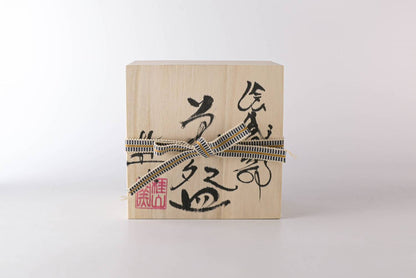 美濃燒｜桂山窯手作絵織部抹茶碗 (木箱入)