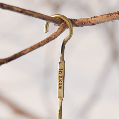 in bloom｜鐵掛勾懸挂式玻璃花瓶-家居佈置-Creer-七時雜貨 700zakka