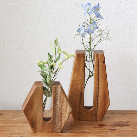 NEIN MARKE｜雨木與玻璃花瓶-家居佈置-Creer-七時雜貨 700zakka