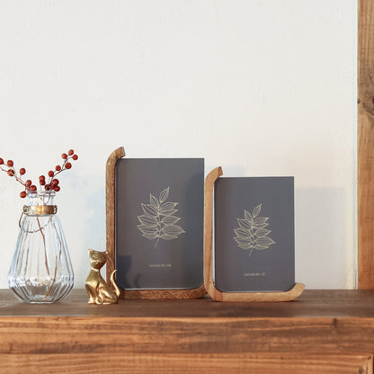 NEIN MARKE｜天然雨木L型相框-家居佈置-Creer-七時雜貨 700zakka