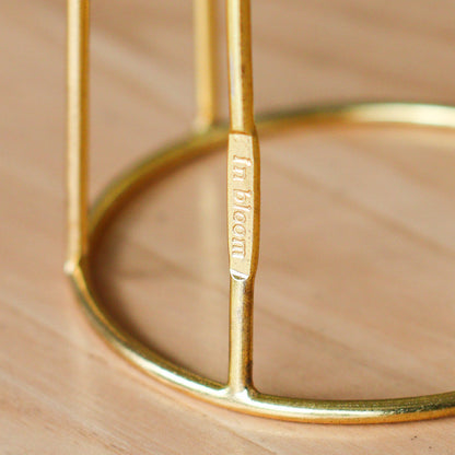 in bloom｜金色鐵架懸浮感玻璃花器-家居佈置-Creer-七時雜貨 700zakka