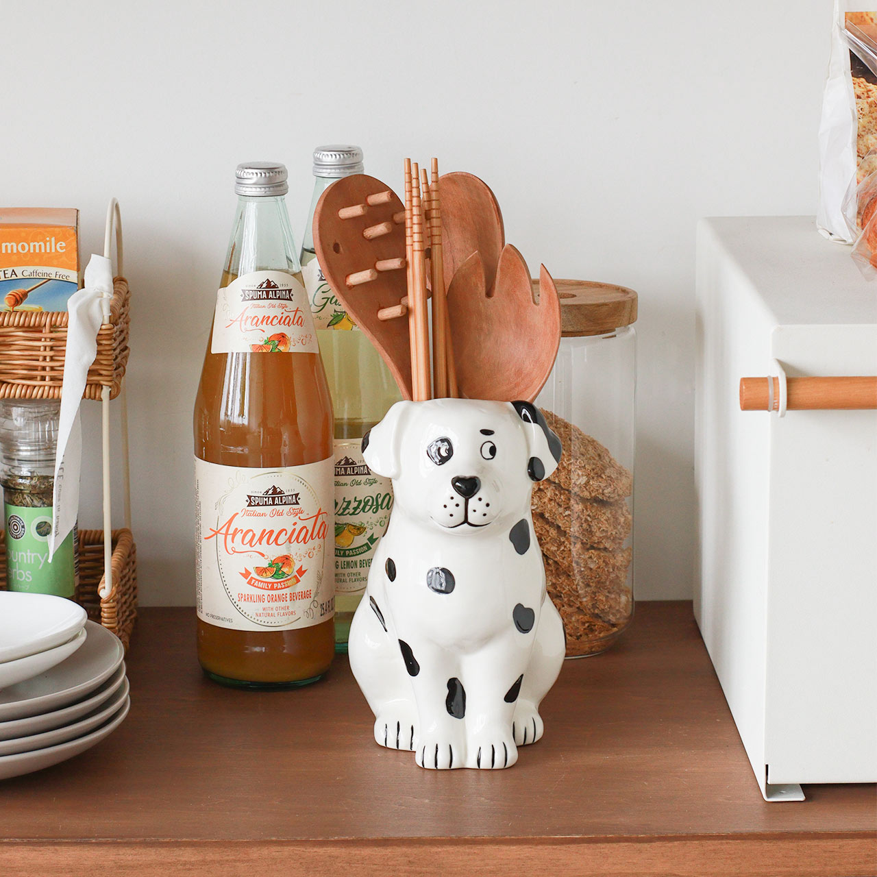 Sceneryvase｜貓狗造型白瓷花瓶/多功能收納筒-家居佈置-Creer-七時雜貨 700zakka