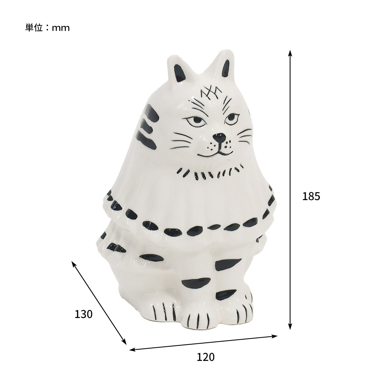 Sceneryvase｜貓狗造型白瓷花瓶/多功能收納筒-家居佈置-Creer-七時雜貨 700zakka